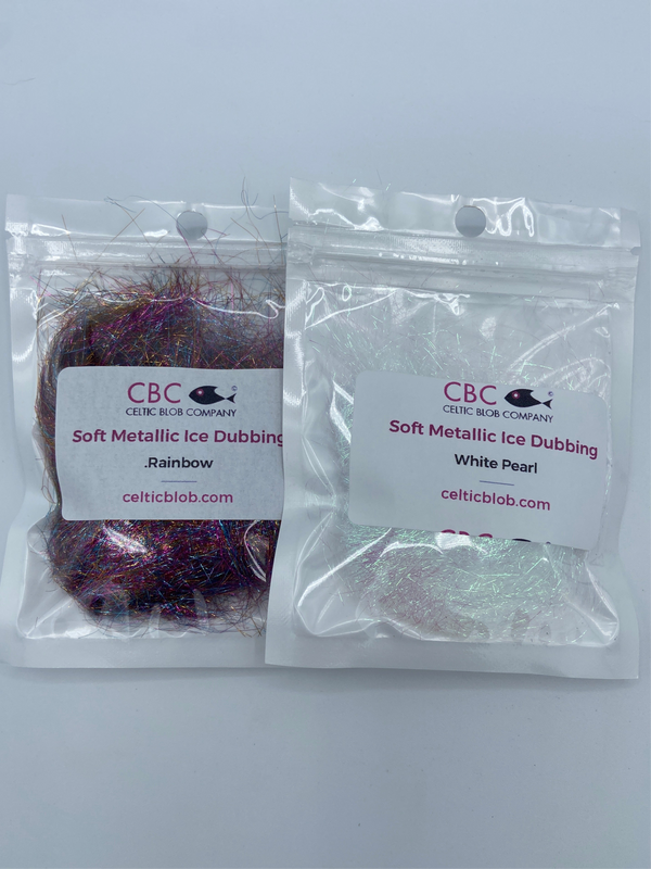 Soft Metallic Ice Dubbing